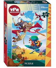 Пазлы 260 Три богатыря и Пуп Земли 95158