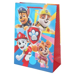 Пакет подарочный  Щенки  22х31 см 400363