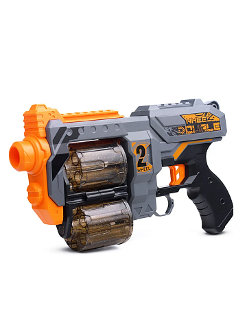 Бластер "Меткий выстрел" с мягкими пулями, в коробке ZC7160