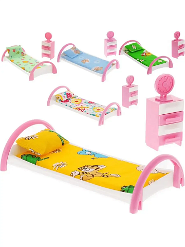 Набор мебели "Кровать с тумбочкой" С-50-Ф