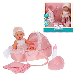 Пупс 30см с переноской 