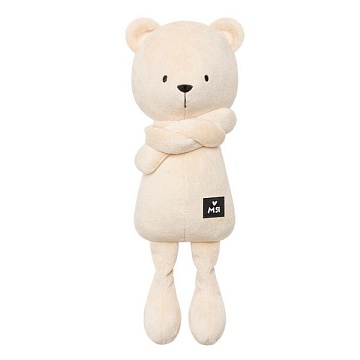 Игрушка мягконабивная "Мяшечки" Мишка Джордж, бежевый М134
