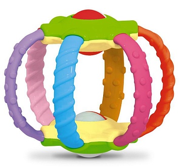 Погремушка-прорезыватель "Радуга" 02143