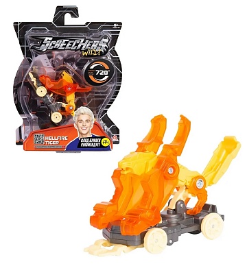 Дикие Скричеры. Маш-трансформер Хелфайр Тайгер 720.ТМ Screechers Wild 39854
