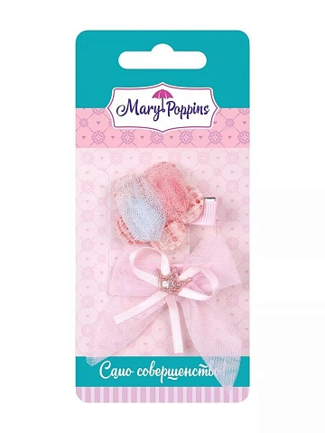 Набор зажимов "Розовое счастье" 2шт 455658