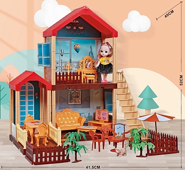 Домик для кукол в коробке 668-29