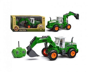 Машина "Фермер" с ковшом р/у, 27 MHz, в коробке SH091-408