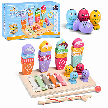 Игра развивающая "Веселая рыбалка" D2183