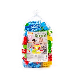 Конструктор (Большой, 96 элем. в мешке) 0293