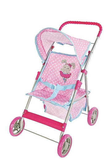 Коляска прогулочная "Зайка" 67312