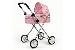 Коляская для кукол прогулочная, складная 