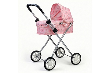 Коляская для кукол прогулочная, складная "Мишки" 9320