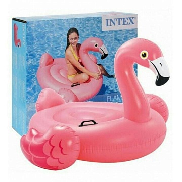 Плотик надувной "Фламинго" 142х137х97см от 3лет 57558