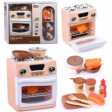 Бытовая техника "Плита" с аксессуарами, на батарейках A1003-3