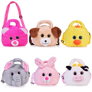 Сумка детская "Зверята" 23*20*7 см. (в ассортименте) M1170