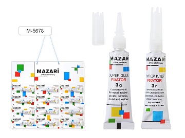 Супер-клей Fixator на цианакриловой основе, 3г M-5678
