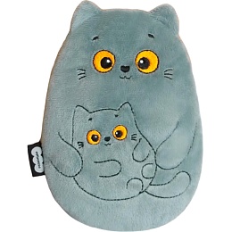 Игрушка с вишневыми косточками Разогрелка Кошка с котёнком 917