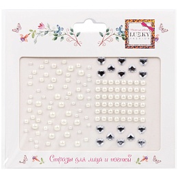 Lukky стразы-наклейки для лица 
