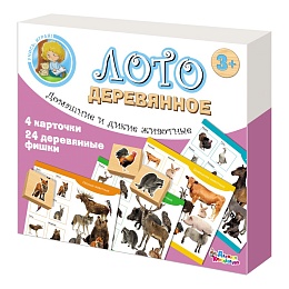 Лото деревянное 