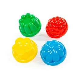 Формочки, 4 шт 0781