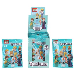 Конструктор фигурки frozen в пакетах 406343