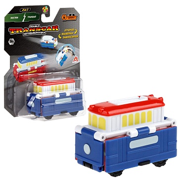 Transcar Double: Маглев – Трамвай, 8 см, блистер Т25026