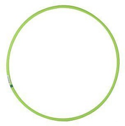 Обруч d 70см облегченный салатовый У844