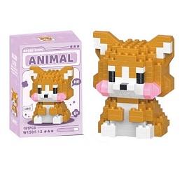 Конструктор Корги (191 дет.) в коробке W1501-12