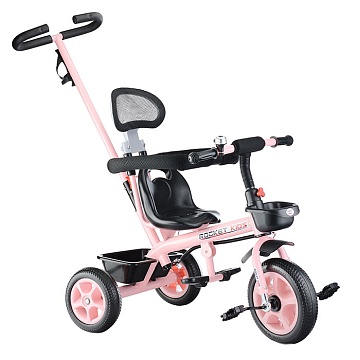 Велосипед 3-колесный, розовый 188