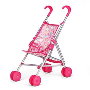 Коляска-трость для кукол в пакете 9307