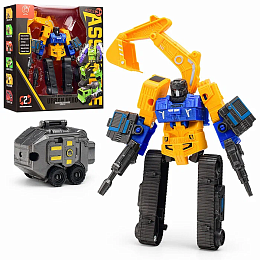 Робот трансформирующийся в экскаватор, в коробке 908-1B3