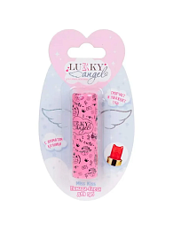 Lukky Angel Miss Kiss сияющая помада-блеск для губ, 3,4 гр, цвет красный, блистер Т25829