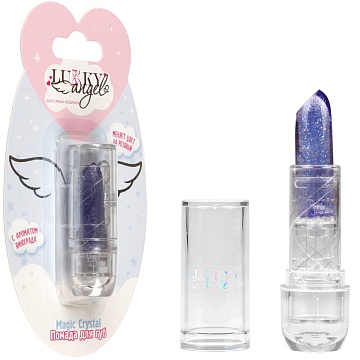 Lukky Angel Magic Crystal блестящая помада, меняющая цвет, аромат винограда Т25828