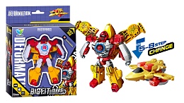 Боевой робот жёлтый истребитель 788-23Y_A