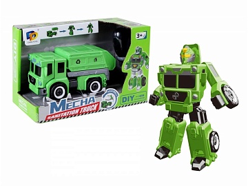 Набор игровой "Робо-машинка. Мусоровоз" D622-H132A