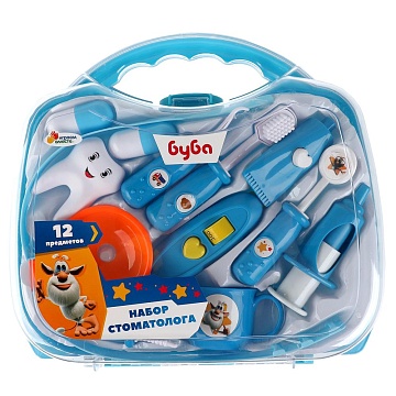 Набор стоматолога «Буба» в чемодане, 12 предметов 325165