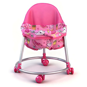 Ходунки для кукол металлические "Розовый мир" 9690