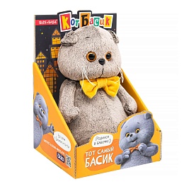 Кот Басик в галстуке-бабочке 