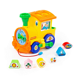 Паровозик занимательный 6189 сетка Полесье