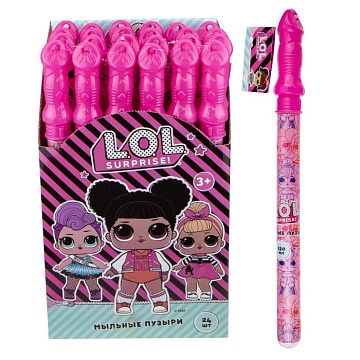 Мыльные пузыри LOL, 120мл, колба Т15067