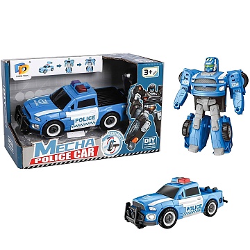Набор игровой "Робо-машинка. Полицейская служба" D622-H332A