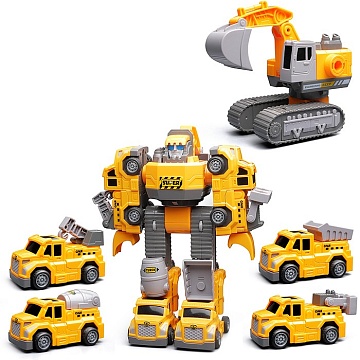 Робот трансформирующийся 5 в 1 РобоМастер ECXP2501B
