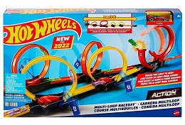 Hot Wheels Игровой набор Многокольцевые гонки HDR83