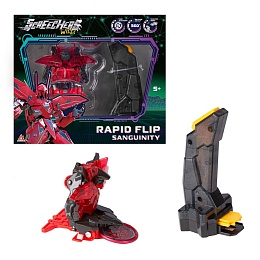 Дикие Скричеры. Игровой набор Рэпидфлип Сангвинити S5. ТМ Screechers Wild 62645