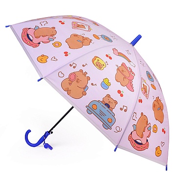 Зонт детский "Милая капибара" (48,5см.) 00-7886