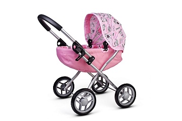 Коляская для кукол прогулочная, металлическая, складная 9325A