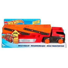Hot Wheels Мега Грузовик с хранилищем для машинок GHR48