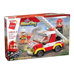 Конструктор 12011-3 MineCity Ladder truck 101дет
