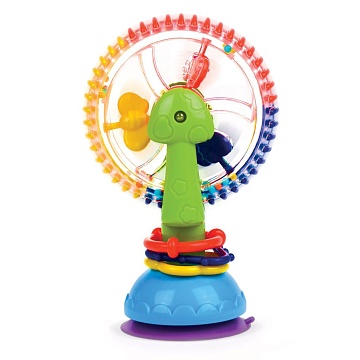 Развивающая игрушка-погремушка "Каруселька" на присоске 644516