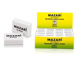 Ластик Softy синтетический каучук, белый M-6755